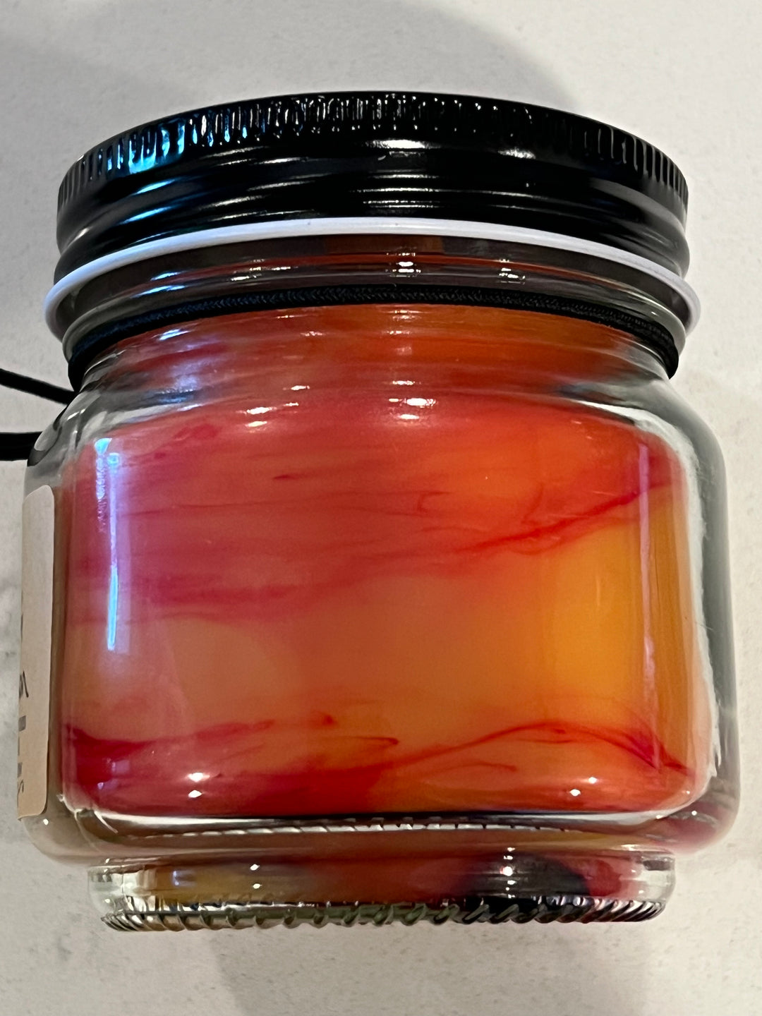 Bleeding Pumpkin – 8 oz Candle with Wood Wick – Cinnamon & Spiced Pumpkin Scent