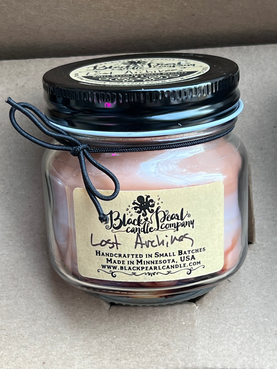 Rogue Pirate Box - Box of Three 8 oz Candles with Wood Wicks - The Treasure of the Rogue Seas Scents